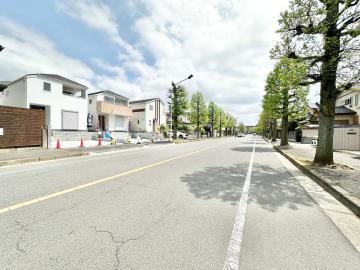 前面道路含む現地写真(2025年4月)