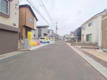 前面道路含む現地写真(2025年4月)
