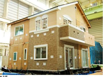 その他画像／平成13年と平成16年の2回に渡り、他社に先駆けて「耐震性能実験（実物大振動実験）」を行っています。