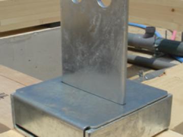 その他画像／一般的な柱固定金物で非常に高い性能を持つとされる、「ホールダウン金物（HD20）」の約2倍の強度を持